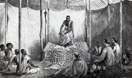 Première leçon de la Bible de Kamrasi, illustration de 
