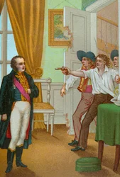 Mort du marechal Brune