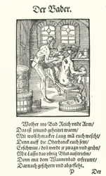 Le propriétaire de la maison de bain