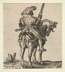 Soldat à cheval