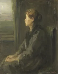 Femme à la fenêtre