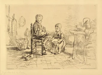 Éplucher des pommes de terre