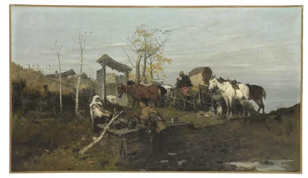 Conversation au puits, 1877
