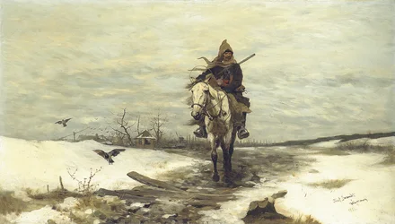 Le chasseur solitaire, 1881