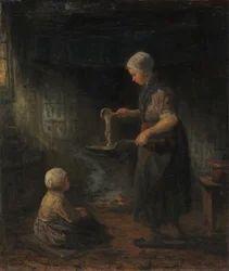 Les Crêpes, vers 1875