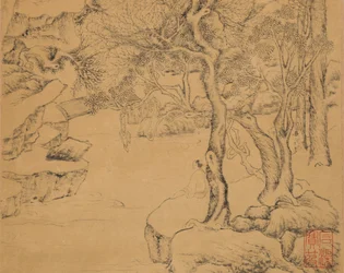 La Cascade, datée de 1559