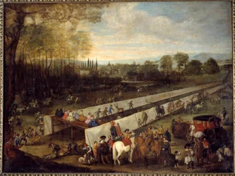 La chasse de tabladillo à Aranjuez