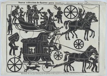 Feuille 13 de figures pour marionnettes d