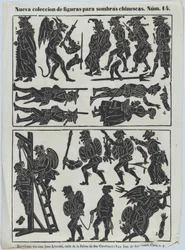 Feuille 14 de figures pour marionnettes d