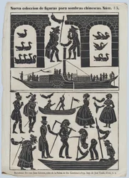 Feuille 15 de figures pour marionnettes d