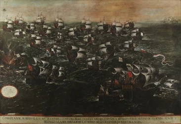 Bataille navale de Pernambouc ou des Abrojos (vue III). Vers 1632 Tableau3-v2-2