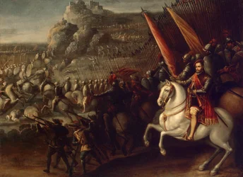 Scène de bataille
