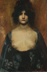 Fille orientale, vers 1890-1895