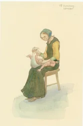 Une femme rusée médiévale, également connue sous le nom de femme sage, 2004