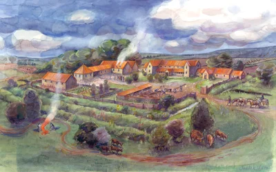 Villa romaine de Gargrave, North Yorkshire