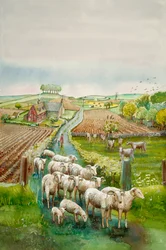 Paysage rural, c2010