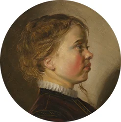 Jeune garçon de profil, vers 1630 (huile sur panneau)