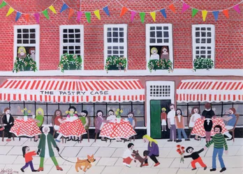 La vitrine de pâtisserie, 1994