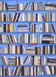 Collection de bibliothèques colorées