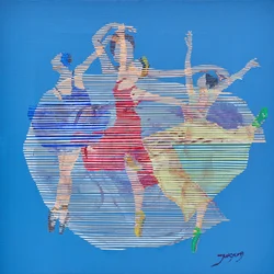 Des danseurs de ballet pleins de dynamisme