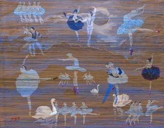Des cygnes gracieux du ballet