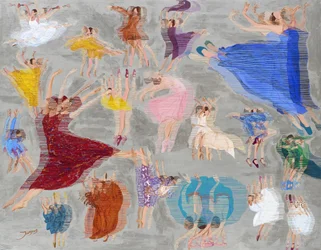 Mouvement de danse gracieux