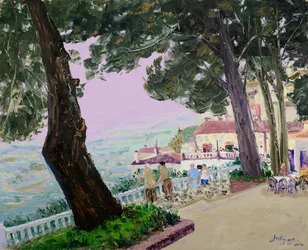 Promenade de Hillside Town