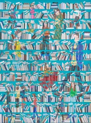 Des lecteurs dans les étagères