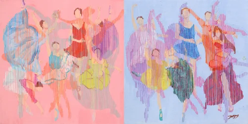 Des figures de danse pleines de vie
