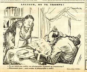 Candide, Satirique en N & B