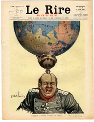 Couverture de "Le Rire Rouge", Satirique en Couleurs