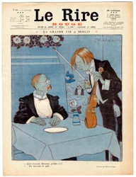 Couverture de Le Rire Rouge, Satirique en Couleurs