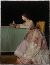 Femme assise