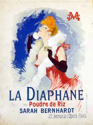 Publicité de « La Diaphane : Poudre de Riz »