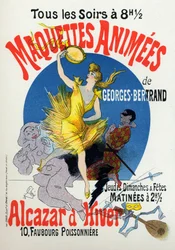 Art. Divertissement. Les modèles animés, spectacle à l