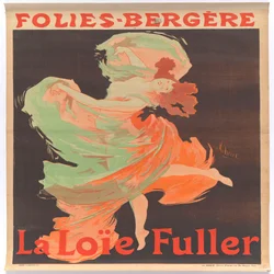 Loïe Fuller aux Folies-Bergère