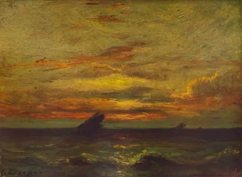 Coucher du Soleil, vers 1879