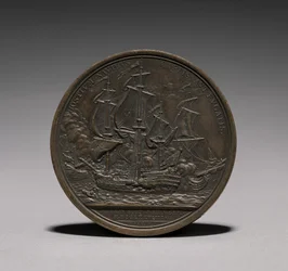 Médaille : John Paul Jones, revers