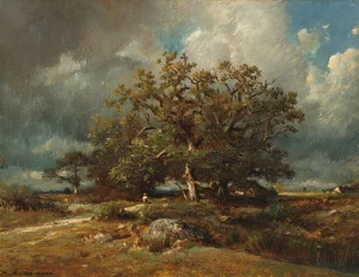 Le Vieux Chêne, vers 1870