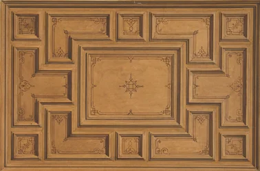 Conception pour un plafond décoré