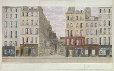 No.8 à No.16 rue du Four, Paris, France, 1893