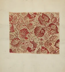 Tapis ingrain, vers 1936