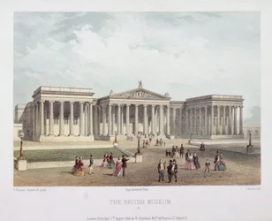 Musée britannique, Holborn, Londres, 1854