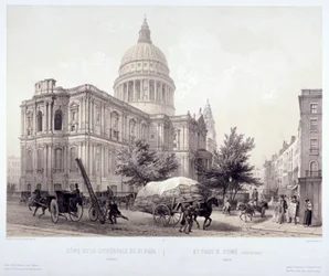Cathédrale Saint-Paul, Londres, c. 1855