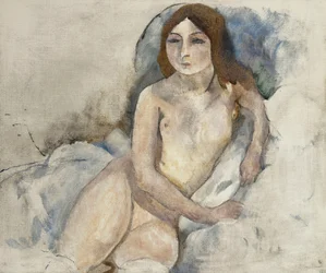 Jeune Fille Blonde Posant, 1912