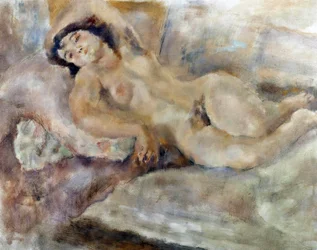 Manolita Une femme nue allongée