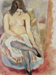 Femme assise