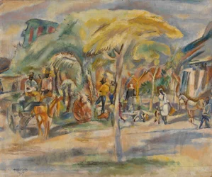 Paysage du sud, 1917