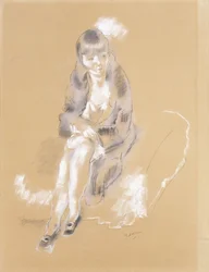 Femme assise