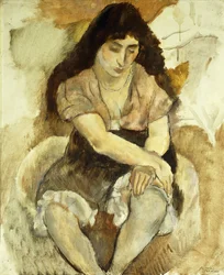 Jeune fille assise, 1921